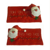 1 par Božićna tkanina za pokrivanje ručke hladnjaka Djed Božićnjak Kuhinjska mikrovalna pećnica Štitnik za kvaku hladnjaka Poklopac za ručku