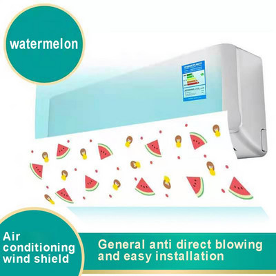 Závesné čelné sklo klimatizácie, deflektor vzduchu proti priamemu fúkaniu, škálovateľné čelné sklo klimatizácie pre domácnosť