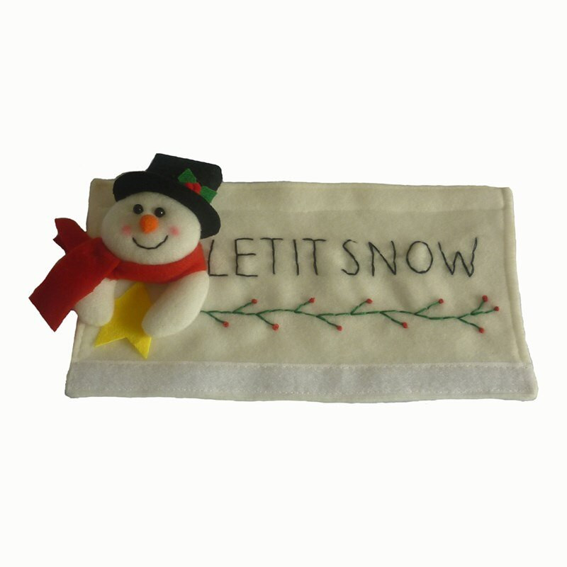 2 ks vianočné kryty rukovätí dverí, kryty rukovätí chladničky, rukavice, domáce doplnky, roztomilý kryt rukoväte dverí chladničky s dvoma dverami