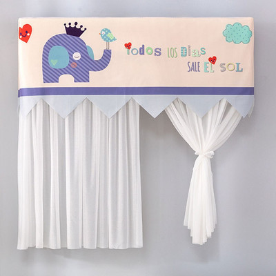 Kreslený kryt klimatizácie, závesný kryt klimatizácie, ochranný kryt pre klimatizáciu, dekoratívne kryty proti prachu