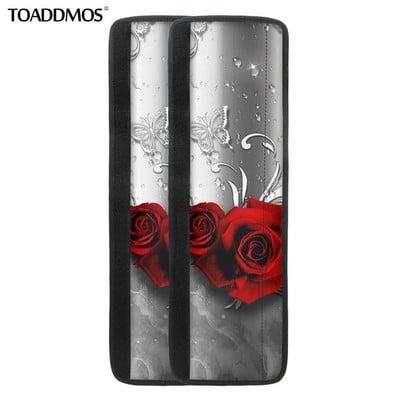 TOADDMOS Blue Love Rose Model Protector frigider Protectie mâner usii frigiderului Protectie Accesorii pentru casa Aparat de bucatarie