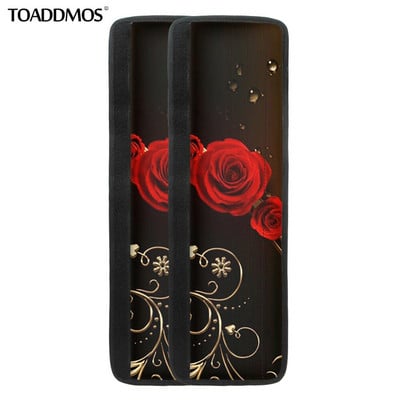 TOADDMOS Blue Love Rose Model Protector frigider Protectie mâner usii frigiderului Protectie Accesorii pentru casa Aparat de bucatarie