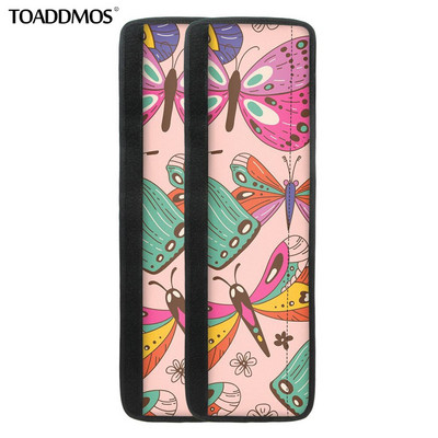 TOADDMOS Spalvingi drugeliai šaldytuvo durų rankenos apsauga šaldytuvo durų rankenos apsauga namų aksesuarai virtuvės prietaisai