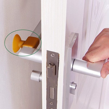 Магическа врата против сблъсък буферно покритие за кухня баня силиконова подложка защита на стената битови за дома безшумни аксесоари