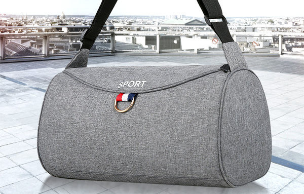 Pánska textilná taška s nápisom - vhodná na šport