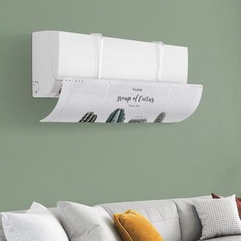Климатик Дефлектор за вятър Изходен щит Плоча Монтирани на стена капаци Кондиционер Прах Домакински