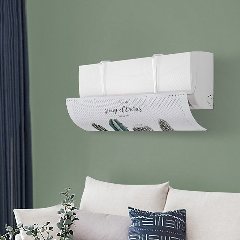 Kryt na výstup klimatizácie, deflektor vetra, nástenné kryty, klimatizácia, prach v domácnosti