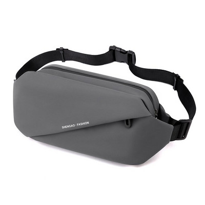 Malá textilná taška so zipsom okolo pása