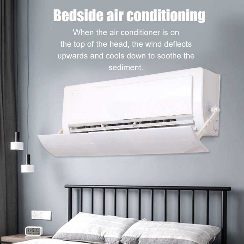 Nastaviteľný teleskopický deflektor klimatizácie, veterný štít, kryt klimatizácie proti priamemu fúkaniu, TB, výpredaj