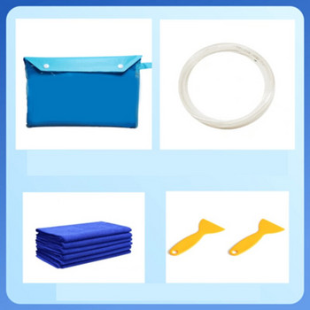Split Air Conditioning Cleaning Waterproof Cover Kit with Drain Outlet 2 Scraper and Towel Dust Washing Clean Protector