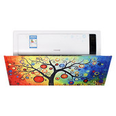 Nastaviteľný uhol klimatizácie, veterný štít z polyesterovej tkaniny pre domácu spálňu, nástennú klimatizáciu Deflect FC34