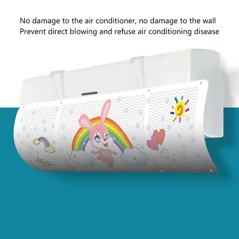 Deflektor vetra klimatizácie, nastaviteľný kryt klimatizácie, proti priamemu fúkaniu čelného skla