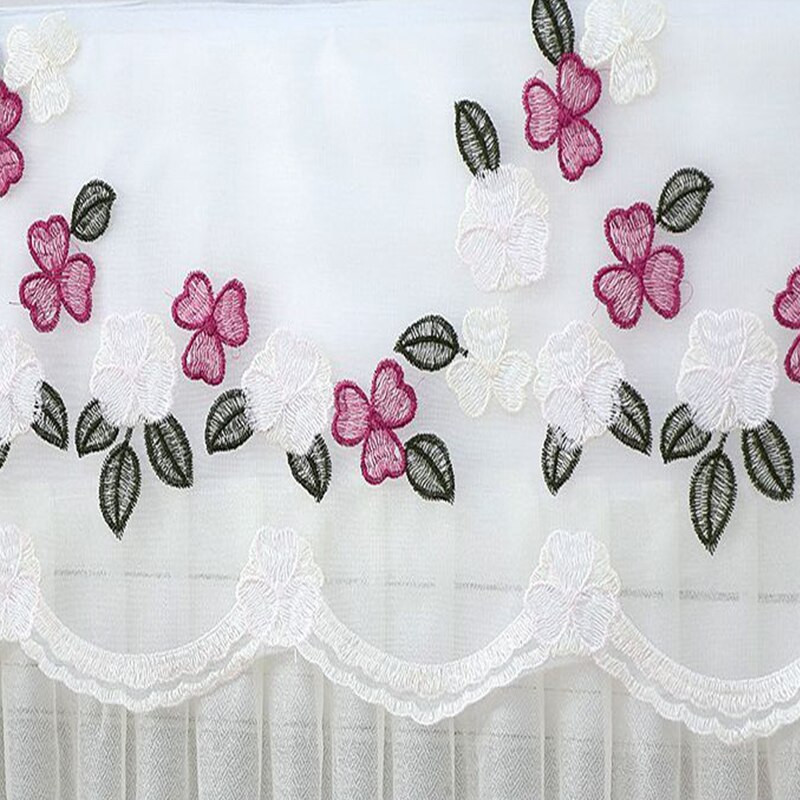 Nėriniai pakabinamas oro kondicionieriaus dangtelis su šviežiu raštu oro kondicionieriaus apsauginis oro kondicionieriaus apsauginis dangtelis nuo dulkių Šiaurės šalių apdaila