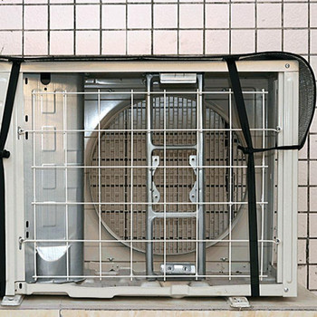 Καλύμματα μονάδας AC Κάλυμμα κεντρικού κλιματιστικού εξωτερικού χώρου για εξωτερικό παράθυρο αλουμινόχαρτο Κάλυμμα προστασίας AC Εύκολη εγκατάσταση Αέρας