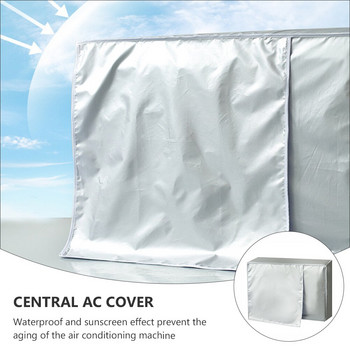 Κάλυμμα Ac Air Conditioner εξωτερικού χώρου Κεντρικά καλύμματα Winter Protector Breathable Vent Proof Units