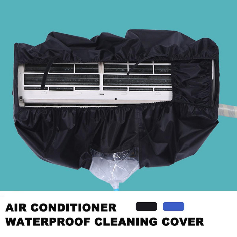 Kryt klimatizácie, umývací kryt, nástenná klimatizácia, čistenie, vodeodolný ochranný kryt proti prachu s uťahovacím pásom