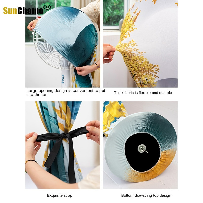 Elektrinis dulkių buitinis apvalių grindų elastingas universalus viskas įskaičiuota animacinių filmų apsauga nuo dulkių be ašmenų kaklo ventiliatorius