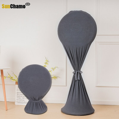 Elastic All-inclusive Floor Fan Cover Household Hanging Ironing Machine Dust Cover Elastic Fabric Electric Fan Cover Universal