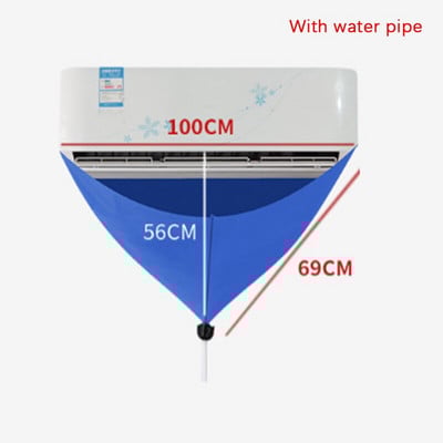 Oro kondicionieriaus valymo dangčio šepetėlis filtras vandens maišelis oro kondicionieriaus valymas dulkėms atsparus valymo dangtelio įrankis