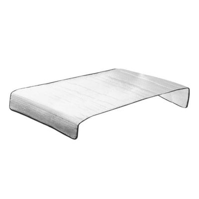 Capac pentru aer condiționat Folie de aluminiu Folie de izolare Film cu bule duble Ignifugă Protecție solară Rezistent la ploaie Capac de economisire a energiei