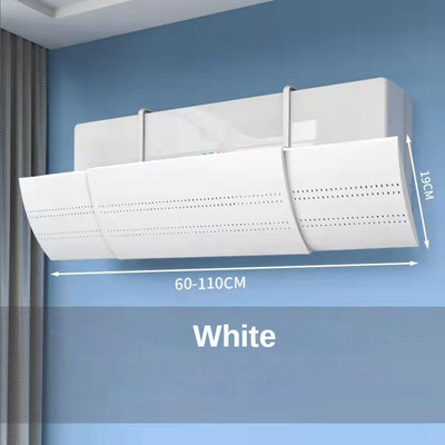 Klíma Szélterelő Otthoni Klíma Szélvédő Állítható Árnyékú Szélvezető Behúzható Falra szerelhető univerzális