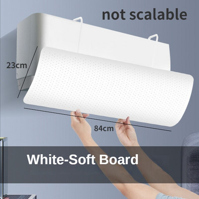 Klíma Szélterelő Otthoni Klíma Szélvédő Állítható Árnyékú Szélvezető Behúzható Falra szerelhető univerzális