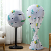 Poklopac za prašinu za električni ventilator (NE ventilator, isključujući ventilator) Okrugli crtani poklopac Samostojeći na podu Trodimenzionalni poklopac otporan na prljavštinu