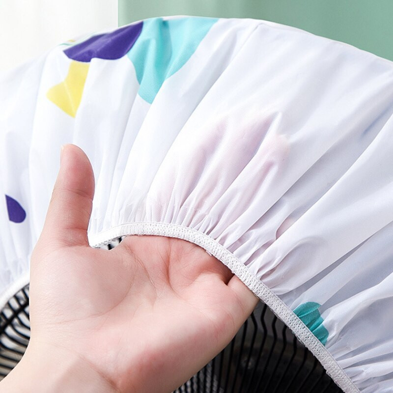 Poklopac za prašinu za električni ventilator (NE ventilator, isključujući ventilator) Okrugli crtani poklopac Samostojeći na podu Trodimenzionalni poklopac otporan na prljavštinu