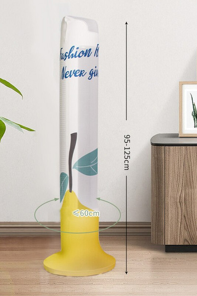 Grindų tipas Elektrinis ventiliatorius Apsauginis dangtelis nuo dulkių, suderinamas su bokštiniais ventiliatoriais.