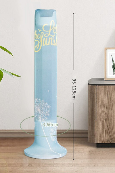 Grindų tipas Elektrinis ventiliatorius Apsauginis dangtelis nuo dulkių, suderinamas su bokštiniais ventiliatoriais.