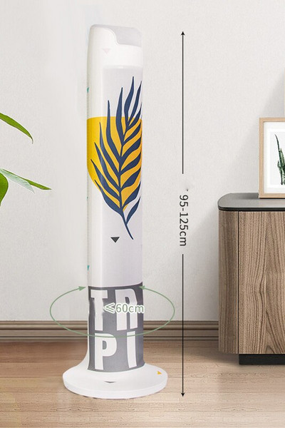 Grindų tipas Elektrinis ventiliatorius Apsauginis dangtelis nuo dulkių, suderinamas su bokštiniais ventiliatoriais.