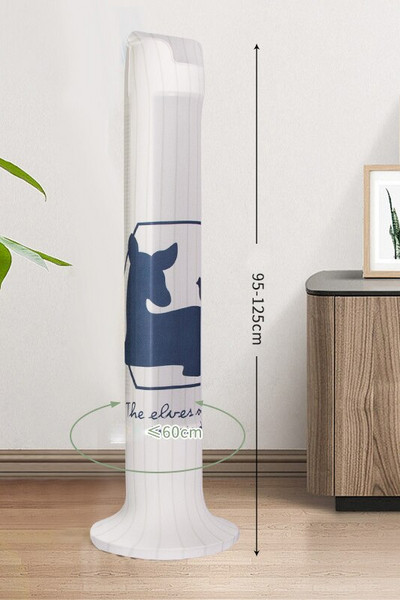 Grindų tipas Elektrinis ventiliatorius Apsauginis dangtelis nuo dulkių, suderinamas su bokštiniais ventiliatoriais.