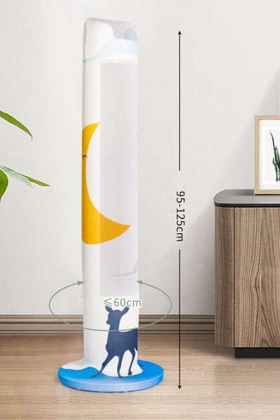 Grindų tipas Elektrinis ventiliatorius Apsauginis dangtelis nuo dulkių, suderinamas su bokštiniais ventiliatoriais.