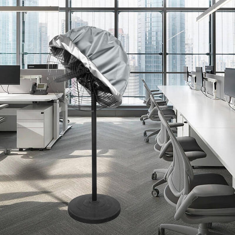 Ochranný kryt pre 18-20 palcový priemyselný podlahový ventilátor, jednoduché použitie, strieborný povlak, odolný materiál, ochrana pred oxidáciou