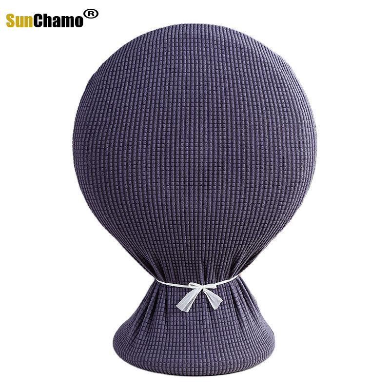 Okrúhly univerzálny stojací vertikálny stolný ventilátor pre domácnosť, čistý ochranný kryt proti prachu pre deti