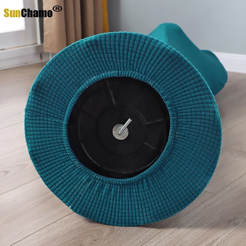 Okrúhly univerzálny stojací vertikálny stolný ventilátor pre domácnosť, čistý ochranný kryt proti prachu pre deti