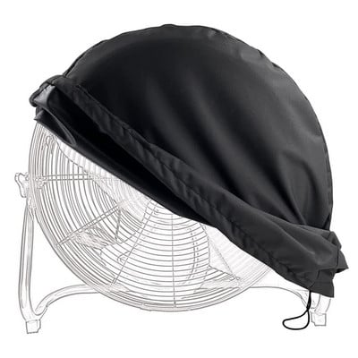 Kryt ventilátora, vodotesný a prachotesný, komplexný elektrický ventilátor, kryt proti prachu, kryt ventilátora pre domácnosť, ochranný kryt, ventilátor 24x7,5x24 palcov