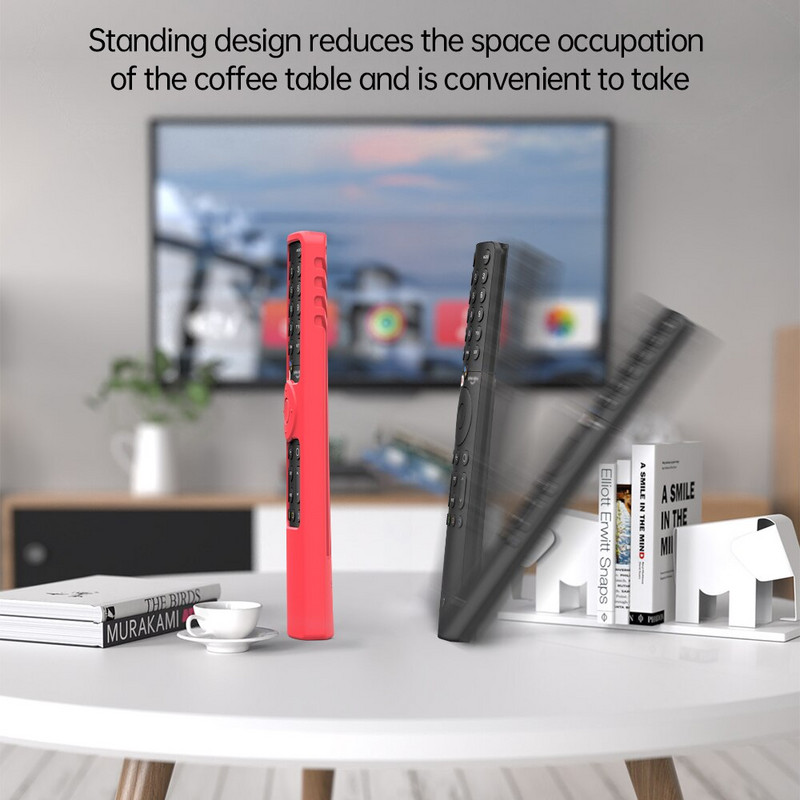 Silikoninis Xiaomi P1 nuotolinio valdymo dėklas, skirtas Mi TV P1E 55 43 Q1E 55 P1 32 43 50 55 Balso šviesos valdymo dangtelis XMRM-19 TV Stick