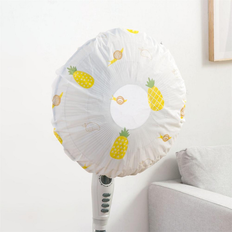 Ochranný kryt ventilátora odolný voči prachu, okrúhly kryt pre domácnosť, úložný vak, podlahový typ, univerzálny kryt na elektrický ventilátor