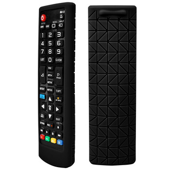 Силиконов калъф за LG Smart TV Remote AKB75095307 AKB75375604 AKB75675304 Удароустойчив защитен капак за LG TV Remote