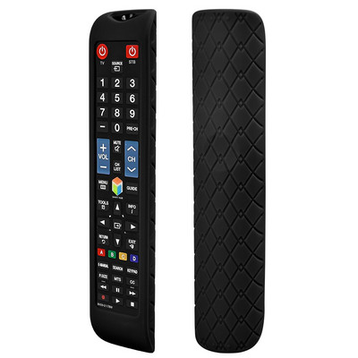 Silikoninis nuotolinio valdymo pulto apsauginis dangtelis, skirtas Samsung LCD LED 3D Smart HDTV BN59-01178W 01178B AA59-00652A 00594A 00582A nuotolinio valdymo pultas