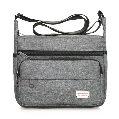 Vyriškas tekstilinis krepšys su kišene