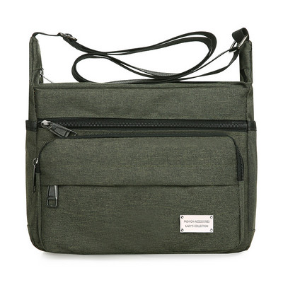 Vyriškas tekstilinis krepšys su kišene