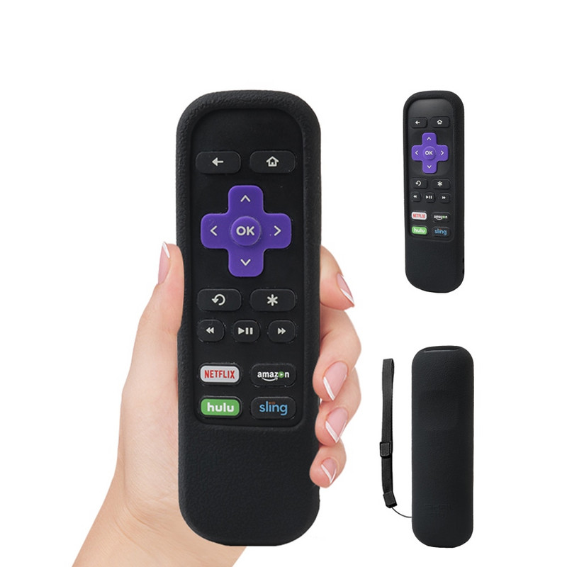 Roku Premiere RC68 RC69 RC108 RC112 Roku Express tālvadības pults futrālim SIKAI aizsargvāciņš Roku Standard IR tālvadības pultij