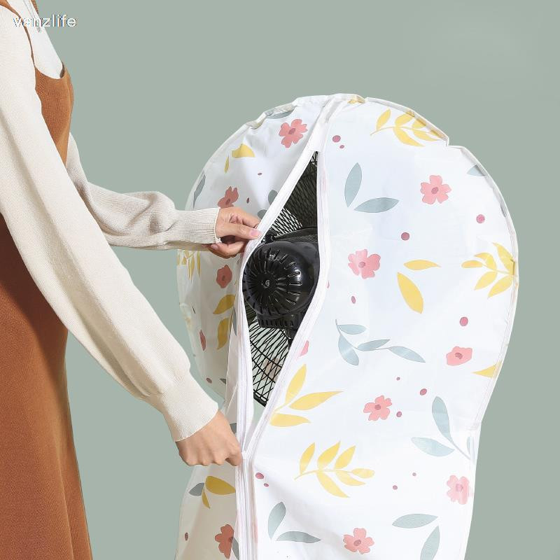 vanzlife Home grindų tipo ventiliatoriaus dangtis „Iki rakto“ ventiliatoriaus dulkių gaubtas Ventiliatoriaus dangtelis iki dangčio