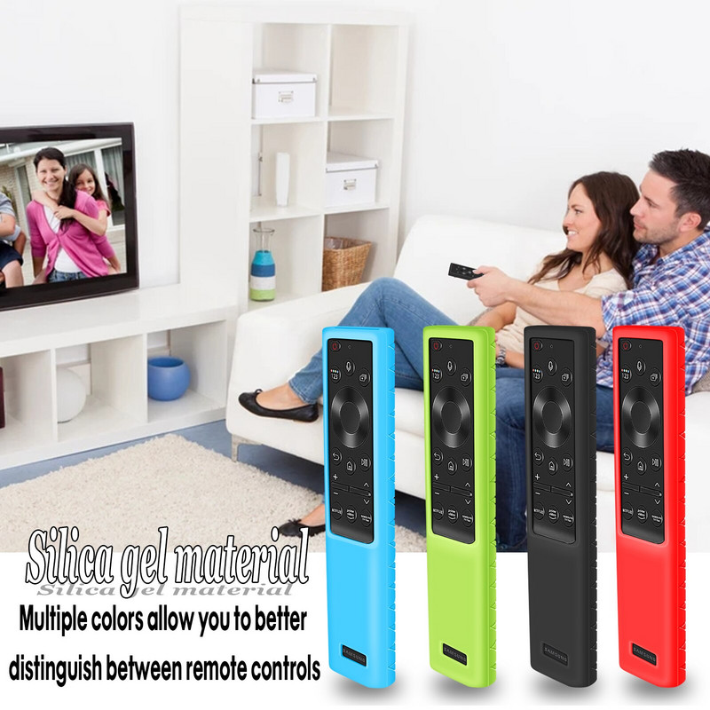 Silikónové puzdro Magic pre diaľkové ovládanie Samsung Smart TV TM1990C BN59-01311B 01312B 01311F Ochranný nárazuvzdorný kryt ovládača