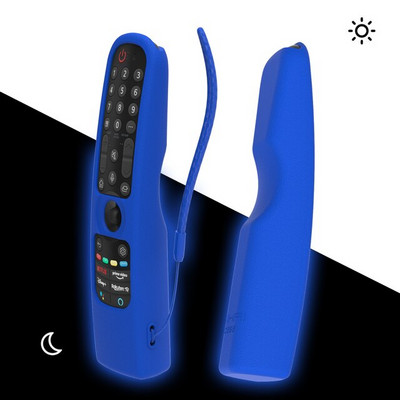 SIKAI szilikon tokburkolat LG AN-MR21GA Magic Remote-hoz, ütésálló védőburkolat az LG Smart TV 2021 távirányítóhoz