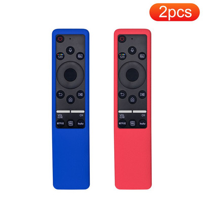 2τμχ SIKAI κάλυμμα προστατευτικής θήκης σιλικόνης για τηλεχειριστήριο Samsung QLED Smart TV BN59 01241A 01242A 01266A BN59-01312A 01312H