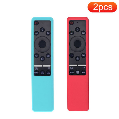 2τμχ SIKAI κάλυμμα προστατευτικής θήκης σιλικόνης για τηλεχειριστήριο Samsung QLED Smart TV BN59 01241A 01242A 01266A BN59-01312A 01312H