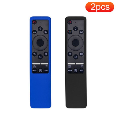 2τμχ SIKAI κάλυμμα προστατευτικής θήκης σιλικόνης για τηλεχειριστήριο Samsung QLED Smart TV BN59 01241A 01242A 01266A BN59-01312A 01312H